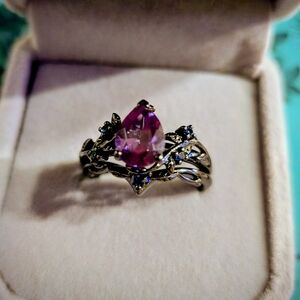 Elegant Purple Gemstone Ring